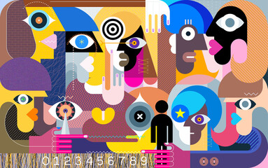 Large Group of People