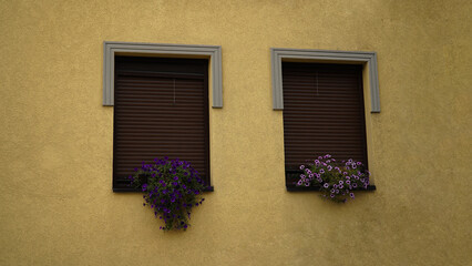 typical facade of a modern australian house at noon