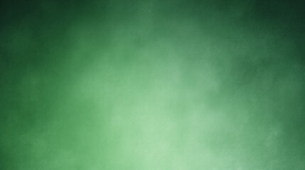 Obraz premium Blurred background for portrait set in a studio showcasing painted canvas in shades of green with a vintage, grunge, and abstract concept for artistic displays