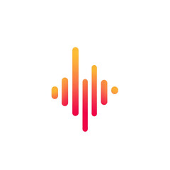 Fototapeta premium Dynamic Sound Wave Visualization, Audio Frequency Analysis, Digital Art, Modern Design, Abstract Concept