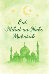 Eid Milad un Nabi, Eid Milad un Nabi Mubarak, 12 Rabi ul Awal, Prophet Muhammad birthday, 1500 years celebration, 1500 birthday, Milad un Nabi 2025, Rabi ul Awal greetings, Islamic festival poster, Pr © Umbreen