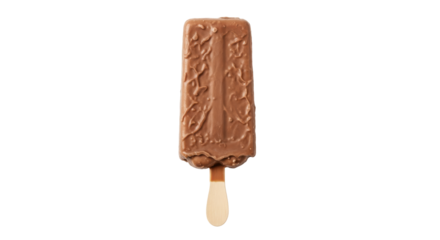 Isolated Chocolate Ice Cream Bar