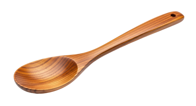 Isolated Wooden Spoon
