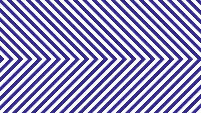 A clean 2D animation of blue and white diagonal stripes moving in a chevron formation. The high-contrast geometric design serves as a professional and versatile background for corporate or technical v