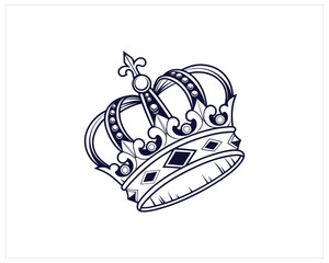 King Crown Vector Free SVG Download