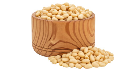 Isolated Pine Nuts