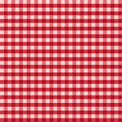 Cute fashion seamless pattern in style of picnic. Scottish tartan gingham plaid graphic texture for fabric, wrapping paper, package, banner, card. Classic textile print imitation