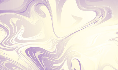 Fototapeta premium Abstract liquid marble background with soft purple and elegant cream gradient, perfect for modern minimalist design, wedding invitations, posters, product packaging, and premium branding projects