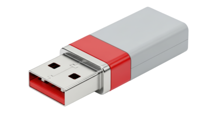 Isolated Flash Drive