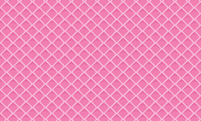 Vector illustration Seamless background pattern texture wafer waffle. Ice cream cone vector texture.