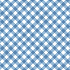 blue gingham background	
