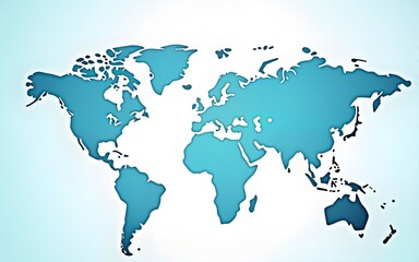 Obraz premium World diabetes day, background with world map, 14 november. High quality