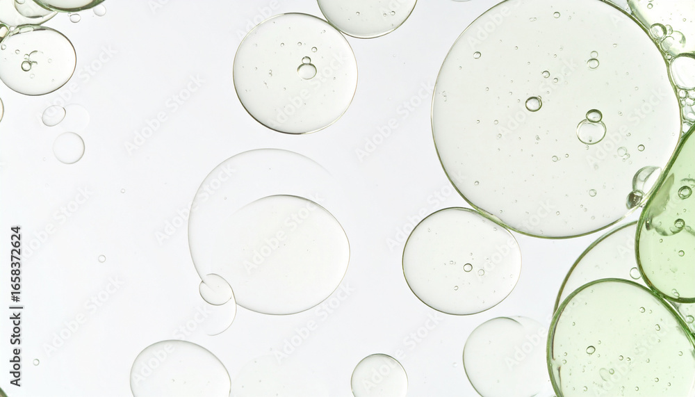 Poster macro bubbles of transparency: a mesmerizing macro photograph capturing the delicate beauty of trans