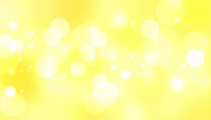 Obraz premium 背景素材 キラキラ ぼけ 黄色 ゴールド