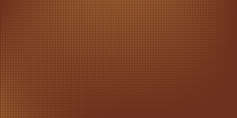 Abstract Halftone Pattern With Warm Orange and Brown Tones