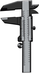 Vernier Caliper Illustration