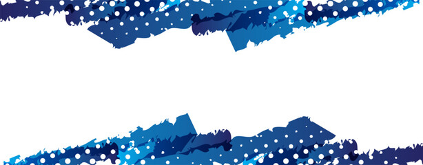 Brushes Stroke Background. Grunge Banner Template Design