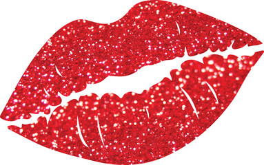 Shinning Lips Design , Lips Icon