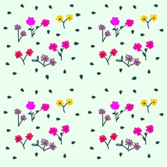 seamless pattern with hearts