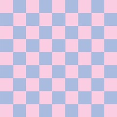 pink and blue plaid