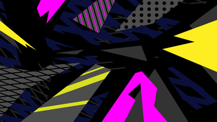 Extreme grunge abstract background. Geometric triangle shape texture. Sport backdrop vector design