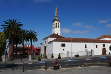 Kirche in Realejo Alto auf Teneriffa