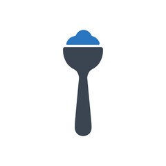 Baby Spoon Food Icon