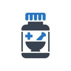 Pharmacy Bottle Icon