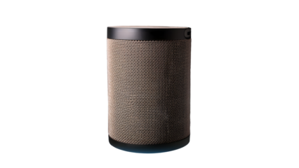 Speaker portable wireless audio on transparent background