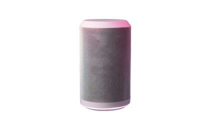 Smart speaker technology on transparent background