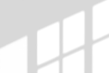 Transparent shadow effect. Shadow and light from window. isolated on transparent background. Blurred shadow overlay for modern interior design decoration, mockup, Summer spring design elements, PNG 