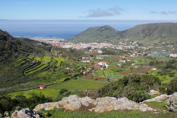 Blick nach Tegueste bei San Cristóbal de La Laguna auf Teneriffa © Falko Göthel