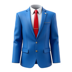 a business suit, a blue blazer, a red tie, a white shirt, a formal outfit, tailored clothing, a professional look, a classic style, a smart appearance, a dapper outfit, a polished
ensemble a refined a