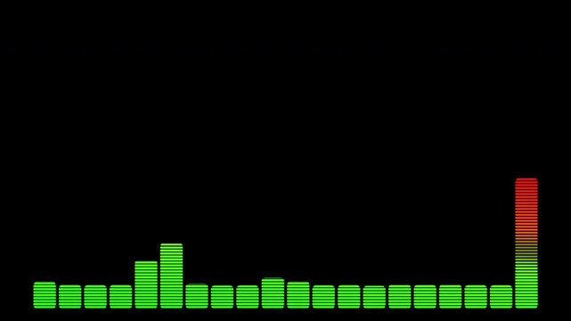 Animated vector waveform reacting dynamically to sound, with fluid lines and vibrant colors moving in sync with audio frequencies.	