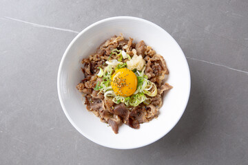 Japanese style of gyudon 일본식 규동