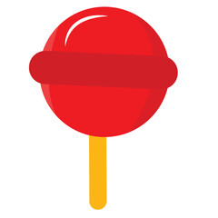 cute cartoon hand drawn vector lollipop clipart.