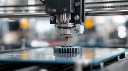 3D printer printing mechanical part