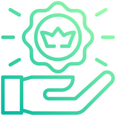 vip icon for career, business, website, application, printing, document, poster design, etc