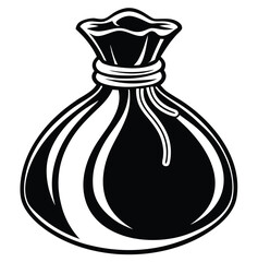 Vector illustration of a perfume bottle, a beautiful sketch design for a bag