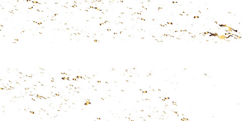 gold splatter border. gold Sparkling Lights Festive background with texture. Golden confetti falling down isolated on transparent background. Abstract background party celebration gold sparkle 