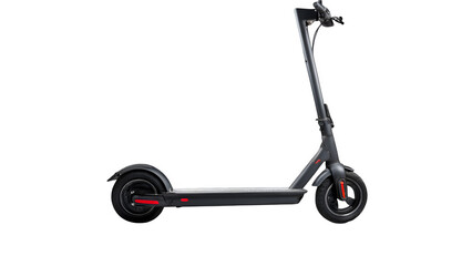 Scooter for urban commute on transparent background © AWAIS