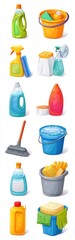 Cleaning Supplies: Buckets, Sponges, and More