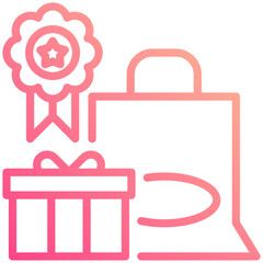 reward icon for department store , business, website, application, printing, document, poster design, etc