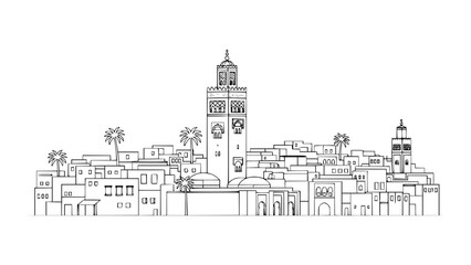 Obraz premium Marrakech, Morocco
