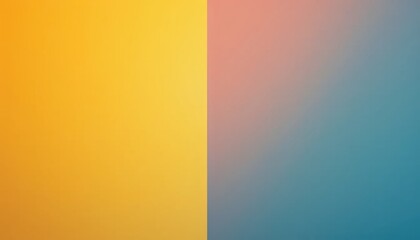 A close up of a yellow and blue color block.