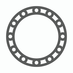 frame icon, framework vector, framing illustration