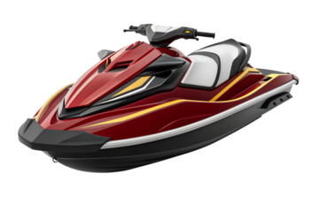 Stunning Red and White Personal Watercraft for Thrilling Aquatic Adventures