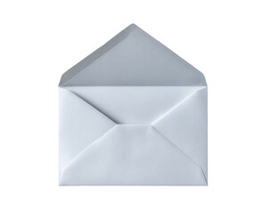 Blank white envelope, open, ready for mail (1)