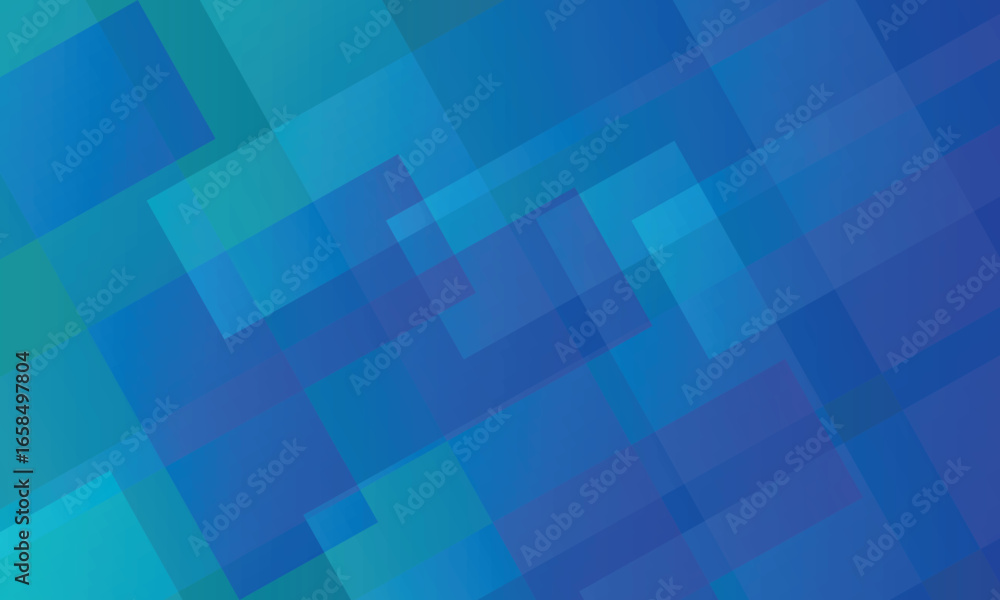 Poster blue gradient diagonal rectangle background. dynamic shapes composition. vector illustration