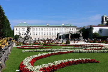 Schloss Mirabell in der Altstadt von Salzburg